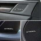 10 шт.партия, Алюминиевые наклейки для внутренней двери автомобиля, декоративные наклейки для Nissan X-trail Xtrail Rogue 2012 - 2018