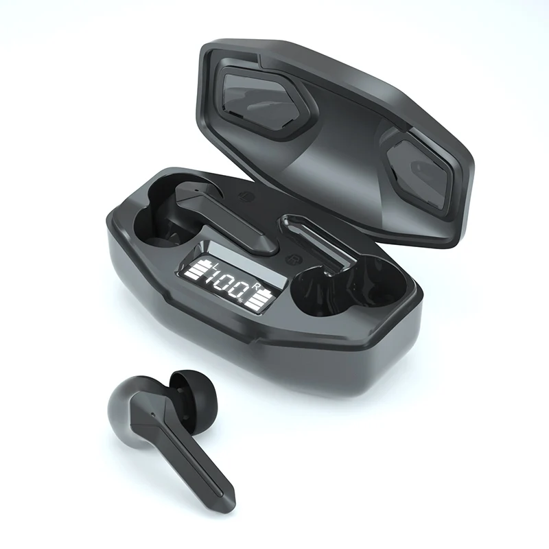 

Gaming Earbuds 65ms Low Latency TWS Bluetooth 5.1 Earphone with Stereo Sound HD MIC Audio Wireless IPX5 Waterproof Headset