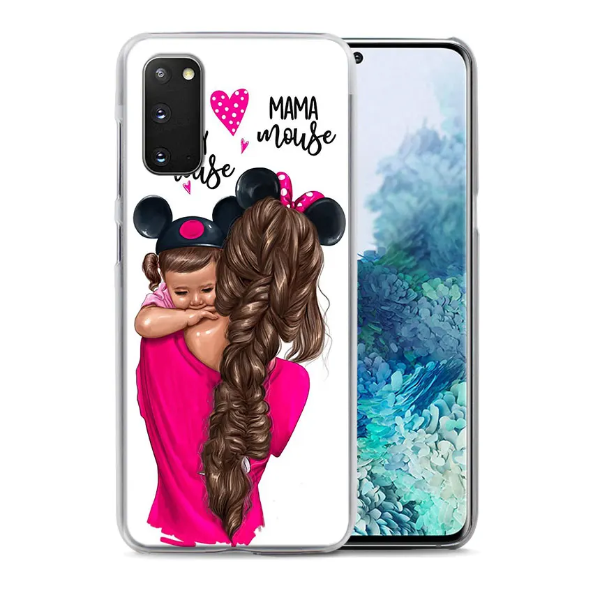 Чехол для телефона с изображением мамы и королевы Samsung Galaxy S10e S10 Plus S7 S8 S9 Note 8 9 10