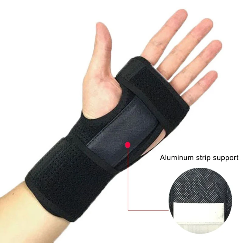 Мужские и женские скобки восстановление после переломов Sprain поддержка фиксации запястья фиксированная шина защита рук обертывания руки бандаг