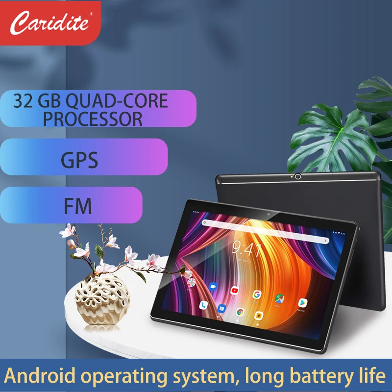 Caridite 2020 новый высококачественный OEM 10 дюймов 32 ГБ Android камера HD дисплей Micro HDMI Wifi