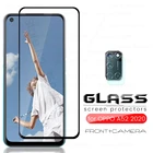 Защитное стекло для экрана и камеры oppo a 52, защитное стекло 2 в 1 для oppo a 52 2020, пленка для экрана oppoa52 2020