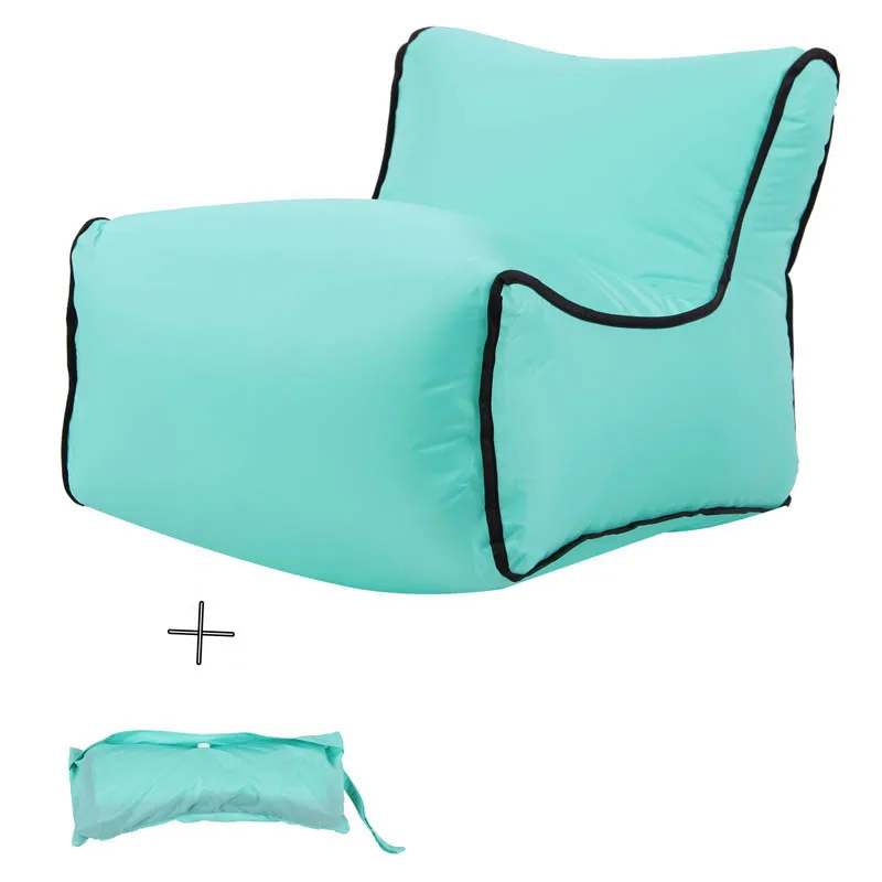 Outdoor Foldable Garden Sofa Waterproof Inflatable Bag Lazy Camping Sleeping Bags Air Bed Adult Beach Lounge Chair | Мебель
