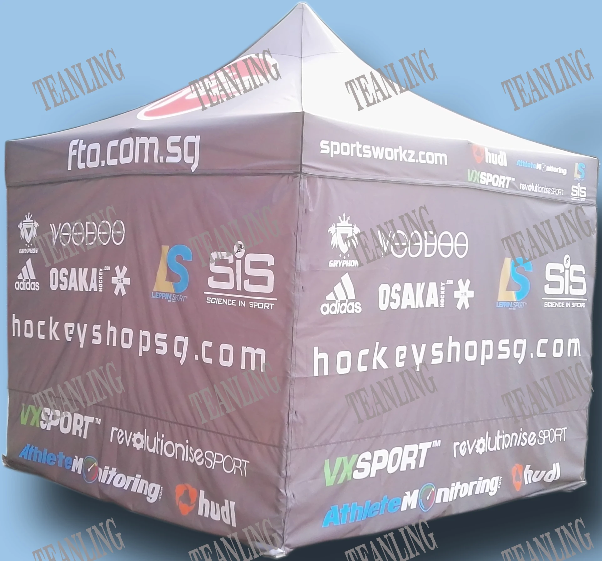 Роскошный шестигранный алюминиевый кронштейн утолщенные стены двусторонний