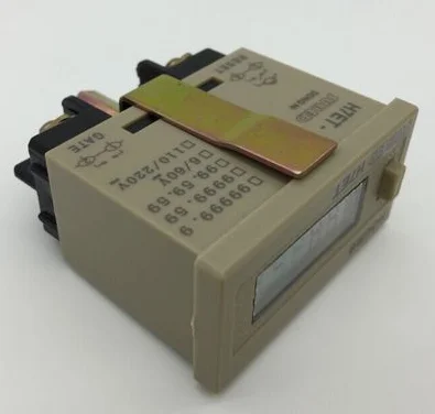 Equipo de temporizador de funcionamiento, m&aacute;quina Industrial de conmutaci&oacute;n, contador H7ET con funci&oacute;n de memoria Blackout, 24/220V-2