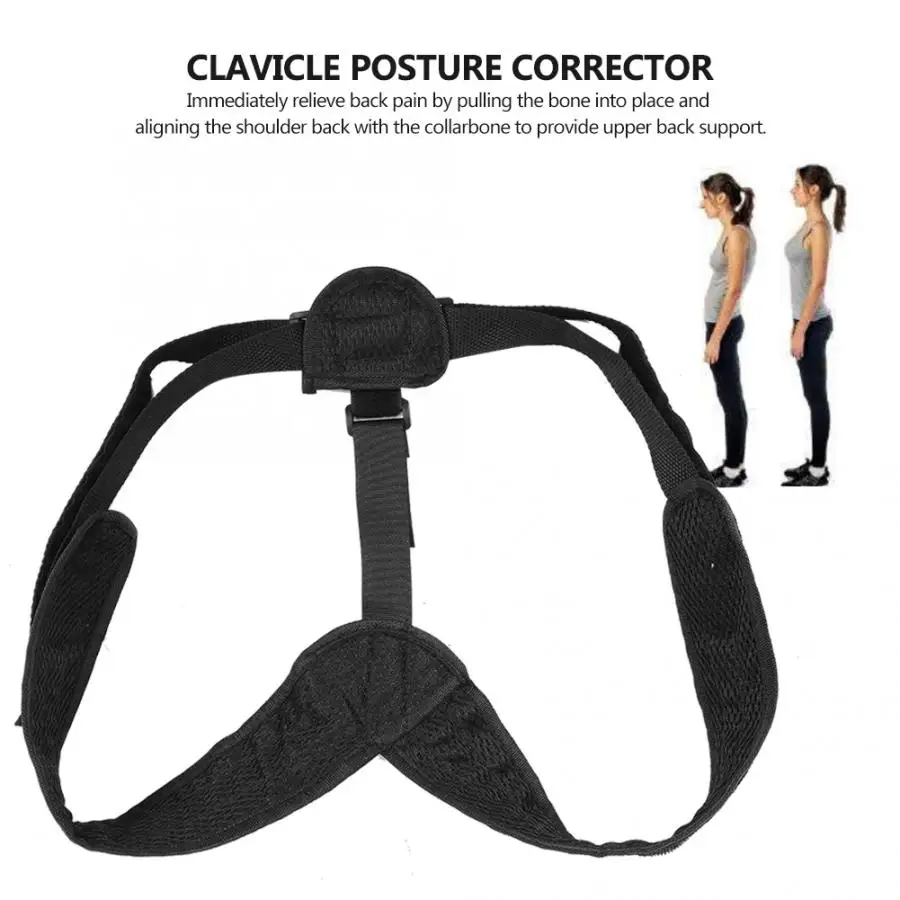 Подтяжки поддерживающие пояс регулируемый Корректор осанки для спины ключицы