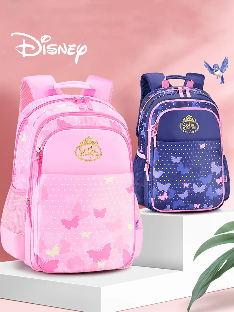 

Disney Mickey Minnie школьные сумки водонепроницаемые школьные рюкзаки для подростков девочек мальчиков Детский рюкзак детские школьные сумки Софи...