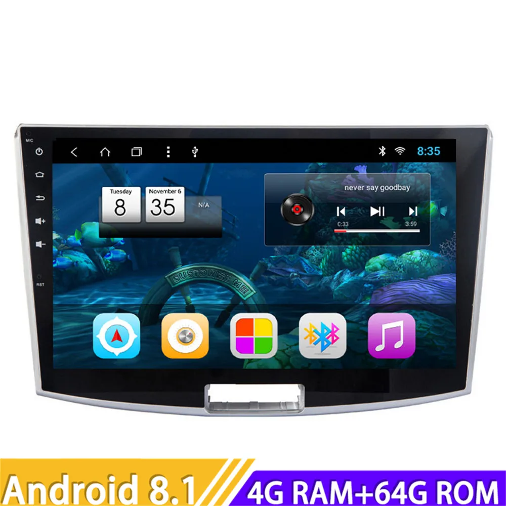 Головное устройство Android 8 1 автомобильный радиоприемник DVD-плеер для VW CC Cabrio Coupe 2013