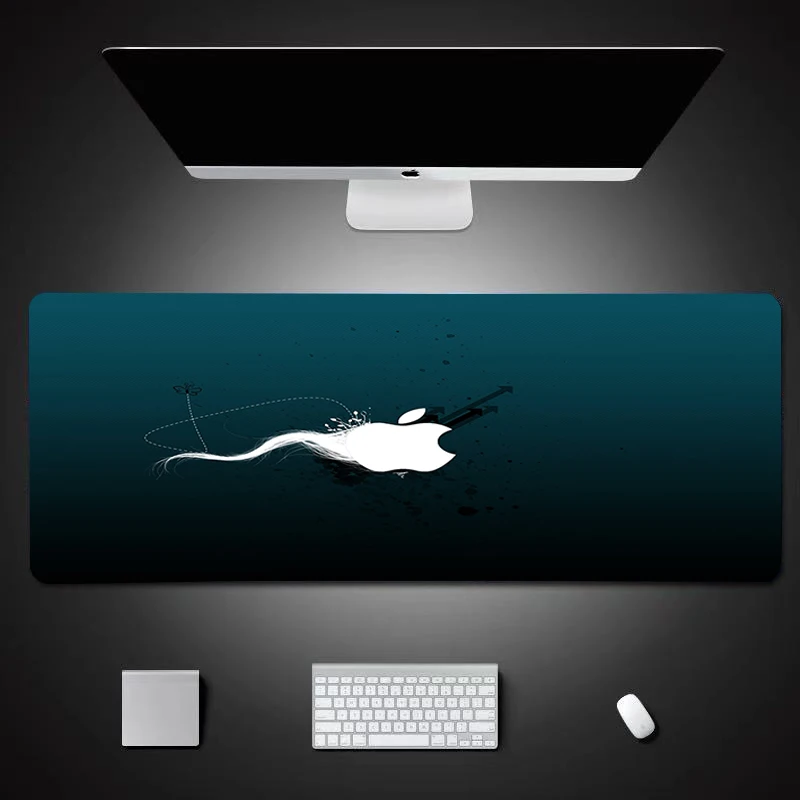 

Luxury Apple Logo 30x90 Best Cool Mouse Pad Gaming Keyboard Mats PC Computer Mousepad Waterproof Desk Table Mouse Mat