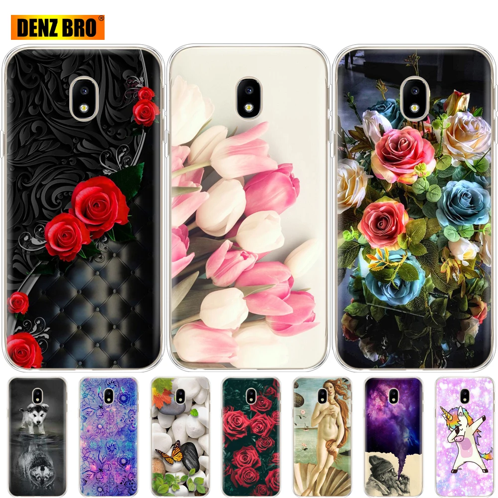 Чехол для Samsung Galaxy J5 2017 J530F Pro мягкий силиконовый чехол из ТПУ телефона J530 защитный