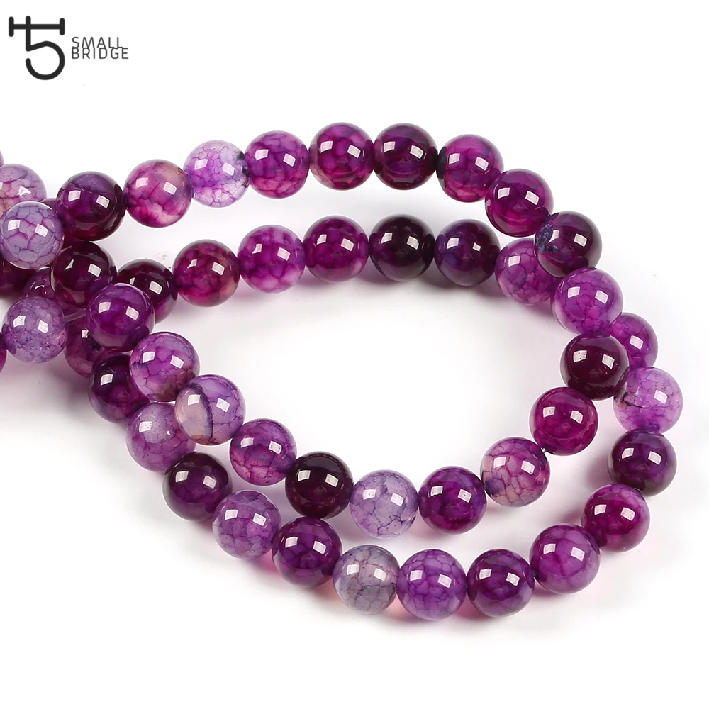 8 мм бусины из натурального камня ручной работы для изготовления ювелирных