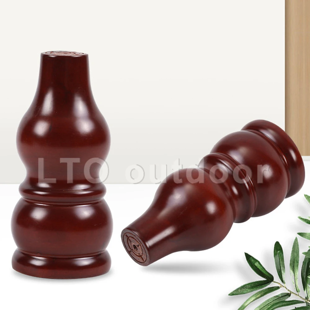 

Wooden Round Gourd Furniture Legs Mid-Century Modern Sofa Armchair Recliner Dresser Cabinet TV Stands Furniture Leg