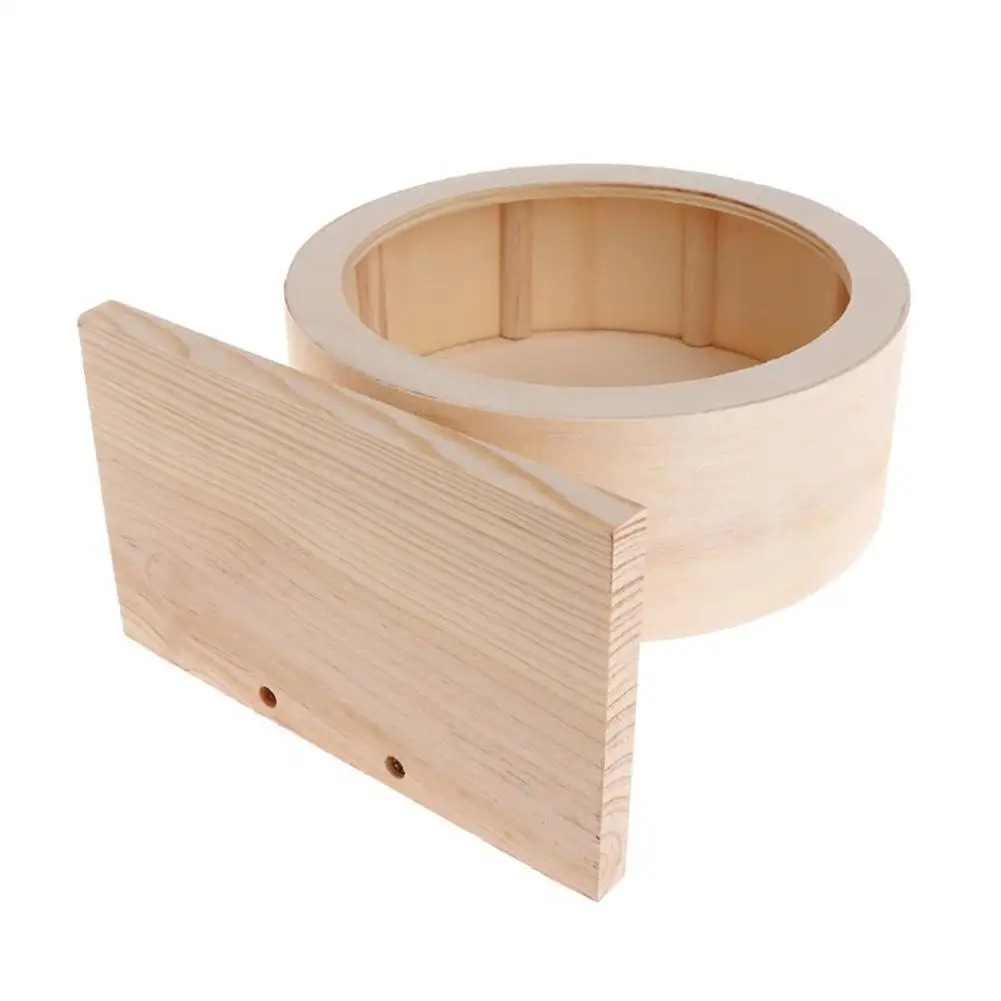 

HOT SALES!!! Wooden Mute Roller Hamster Running Exercise Mouse Hedgehog Sports Wheel Pet Toy