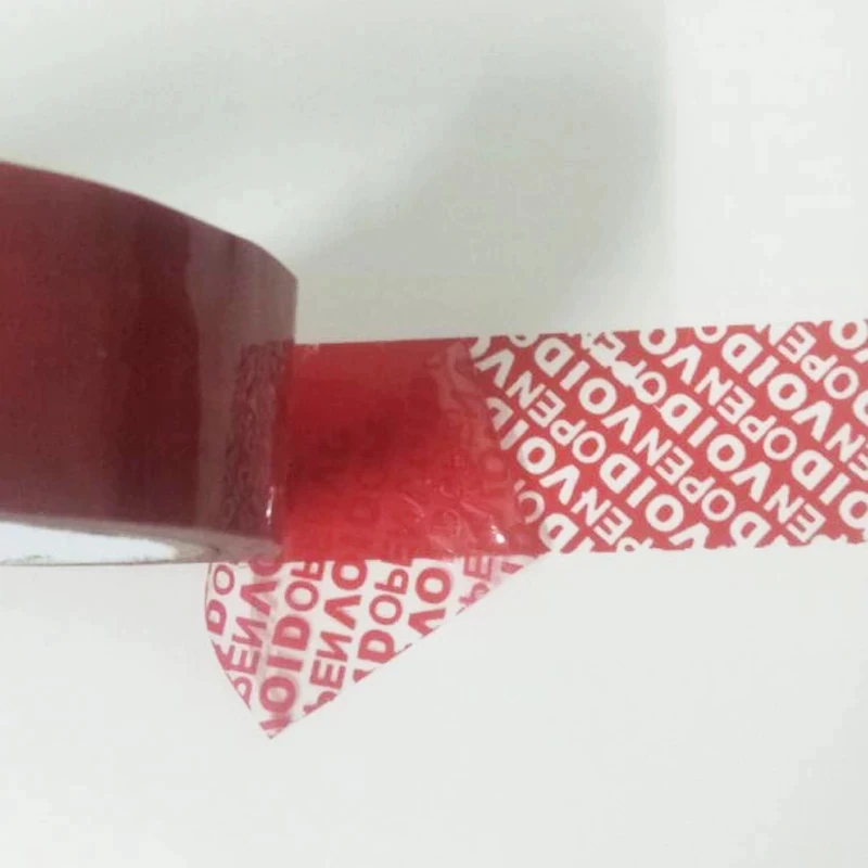 48 мм * 50 м трамбовки лента с мерами защиты от фальсификации Пластик охранная