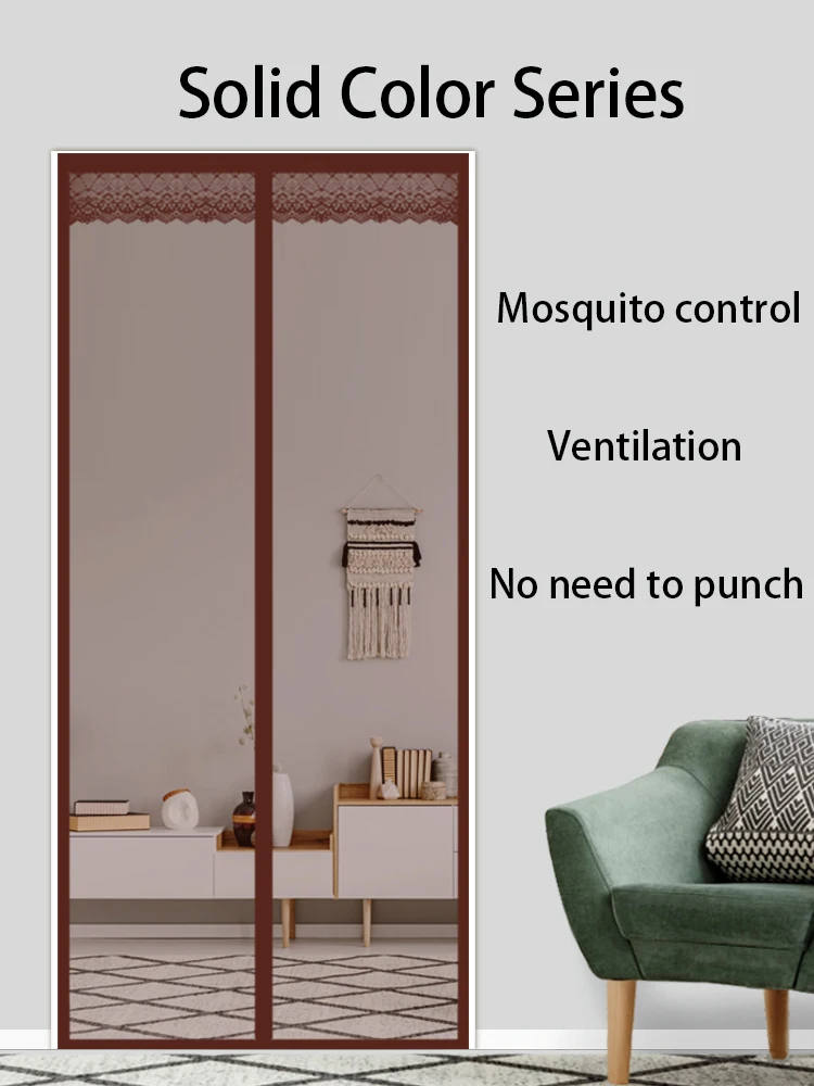 

2021 New Indoor Insect Fly Screen Magnetic Curtain Mesh Bug Mosquito Netting Door Anti Mosquito Net For Kitchen Door Magnet
