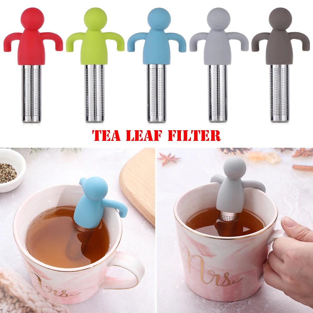

Durable Tea Strainer Ultra Fine Mesh Stainless Steel Coffee Leaf Tea Ball Strainer Infuser Filter Cute Silicone Tea Infuser Home