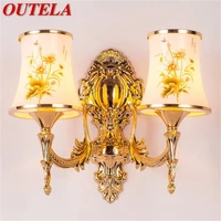 outela wall lamps contemporary luxury led sconces lights fashion indoor for home
