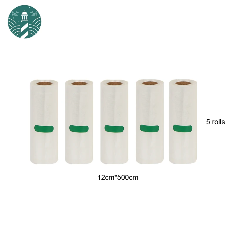 Вакуумные пакеты для вакуумного упаковщика пищевых продуктов 5 рулонов 12 + 15 20 25 28