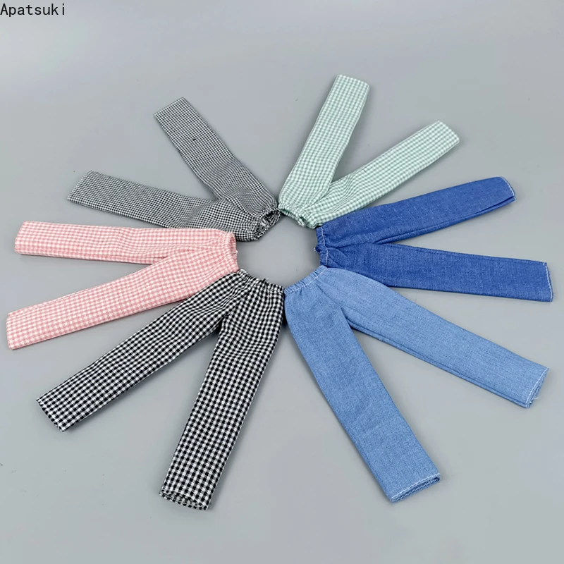 

Fashion Doll Clothes For Barbie Doll Accessories Trousers Denim Pants Casual Wears 1/6 BJD Dollhouse Kids & Baby Toys DIY