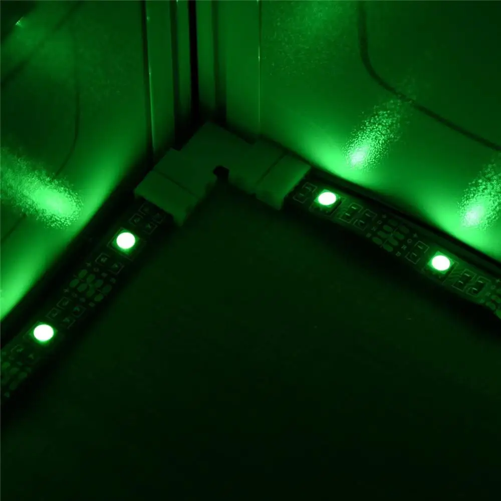 Для выведения токсинов 40 шт 10 мм 4 Pin код L Форма разъем RGB Светодиодные ленты 90