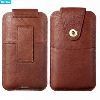 universal holster belt phone bag for samsung a12 a51 s20ef s21 for iphone 13 12 pro max case smartphone leather waist bag pouch