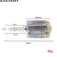 azgiant 1020150 12v dc carbon brush fc280 car centre door lock engine dc motor for johnson plastic worm gear