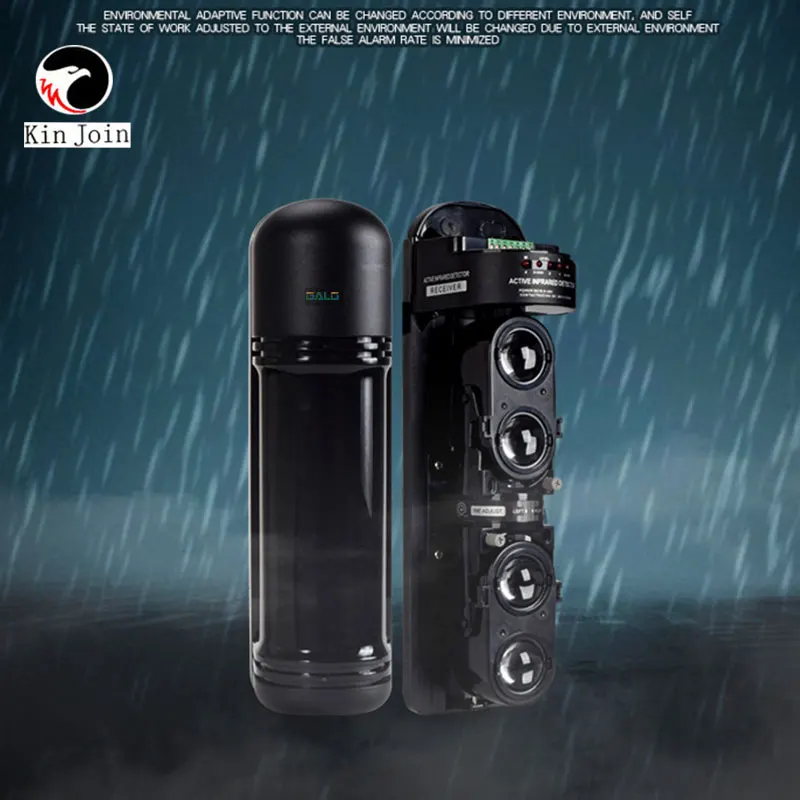 250 м сигнализации IR 4 Балки инфракрасная сигнализация три луч фотоэлектрический