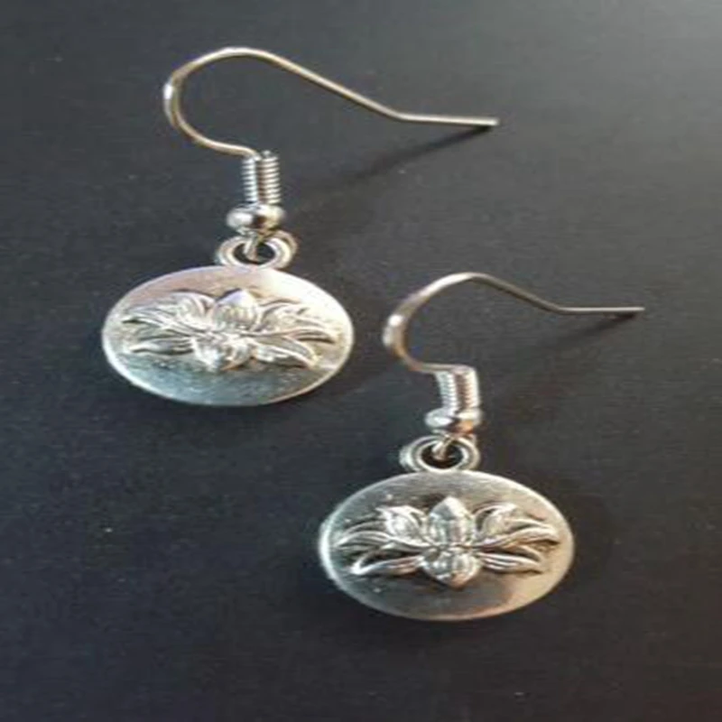 В винтажном стиле сапоги в панковском женские символ висячие серьги буддистские