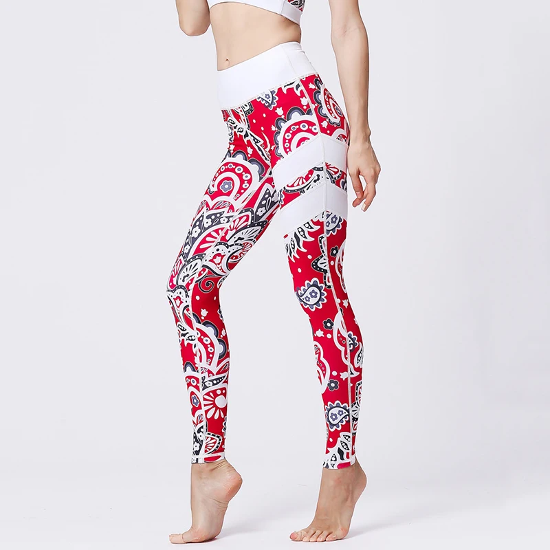 Штаны для йоги бесшовные леггинсы одежда тренировок спортзала колготки Пуш-ап