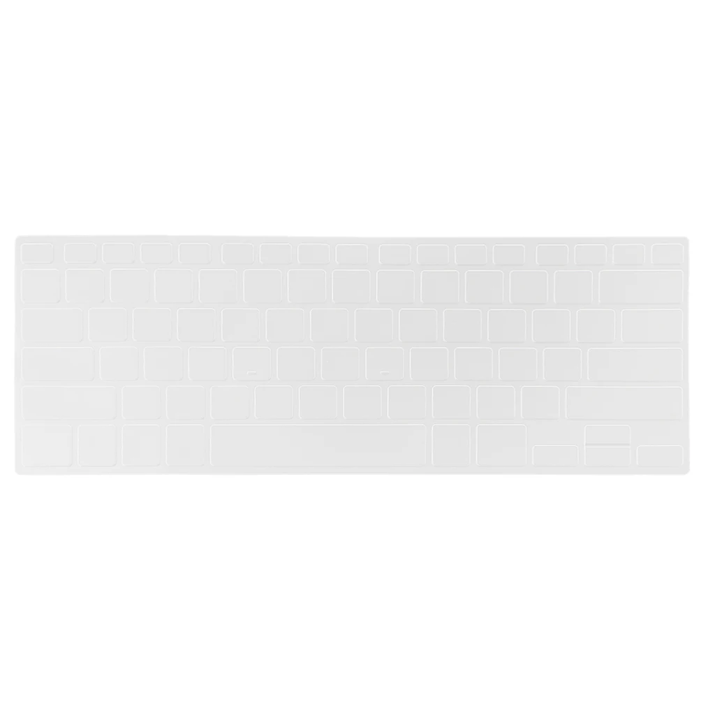 Прозрачная клавиатура мягкий чехол пластичность водонепроницаемая кожа для ASUS