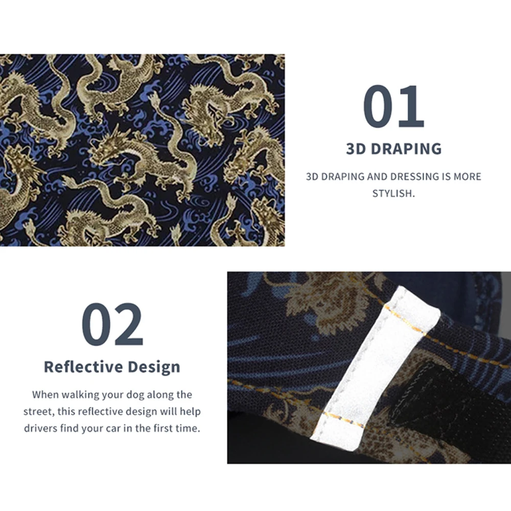 Нейлоновая кошка шлейка для собаки поводок светоотражающий регулируемый шлея