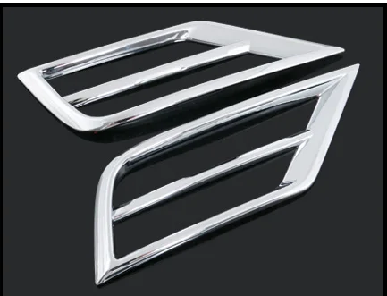

FRONT FOG LIGHT LAMP COVER FRAME TRIM For 2017-2021 VW TIGUAN MK2