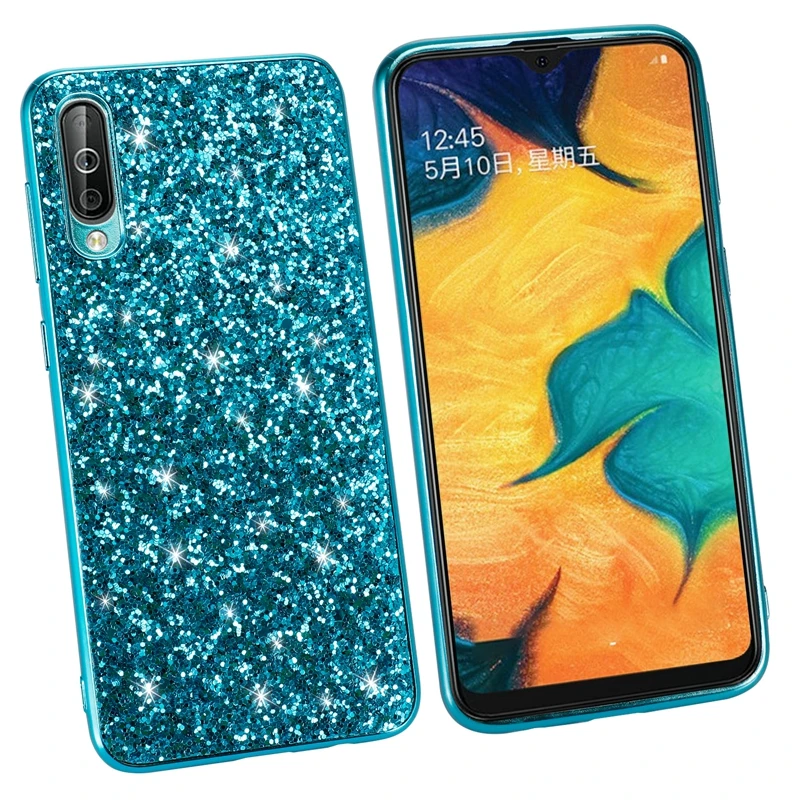 Для samsung A70 чехол мягкий блестящее со стразами задняя крышка для samsung Galaxy A70 A 70 A705 A705F Силиконовые чехлы защитные