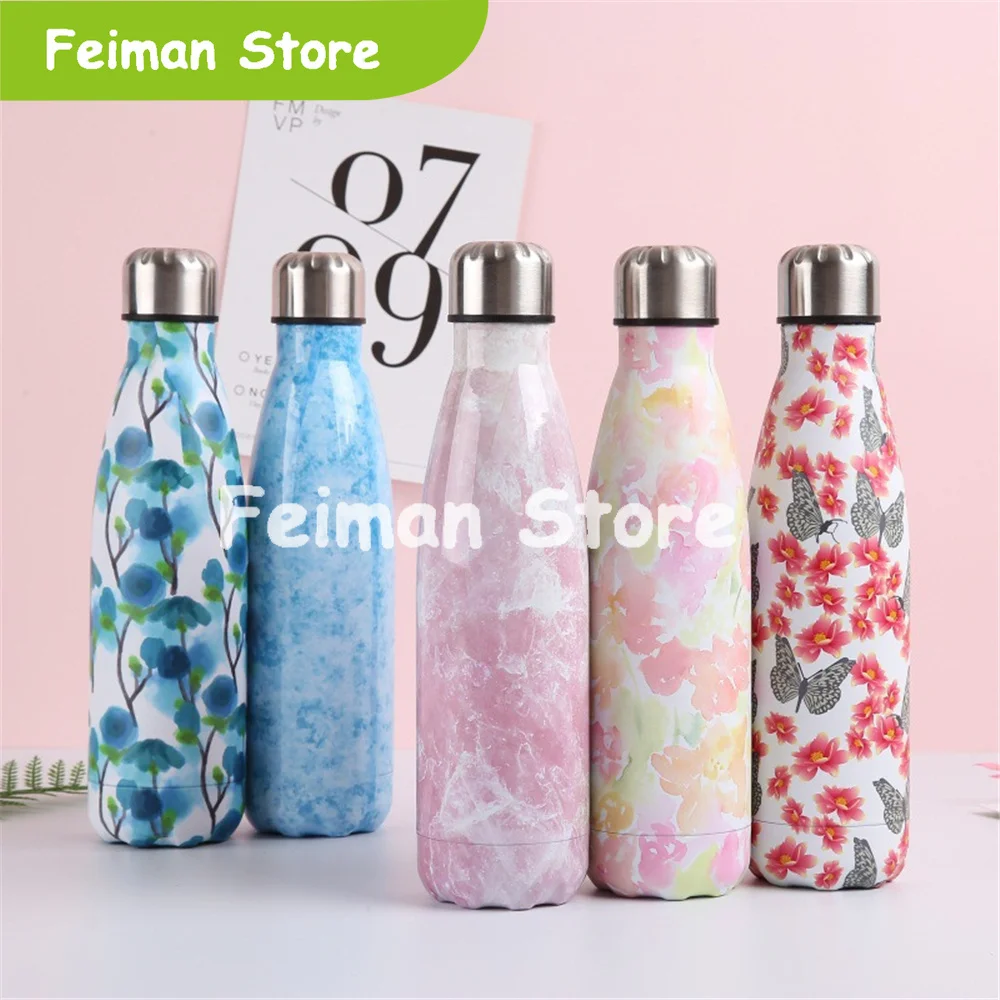 Креативная бутылка для воды изотермическая чашка Нержавеющая сталь пива Чай