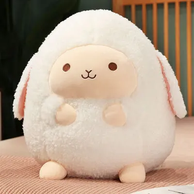 

New Kawaii Sheep Lamb Plush Toy Stuffed Animals Doll Pillow Baby Kids Children Girl Girlfriend Birthday Gift Home Bedroom Decor