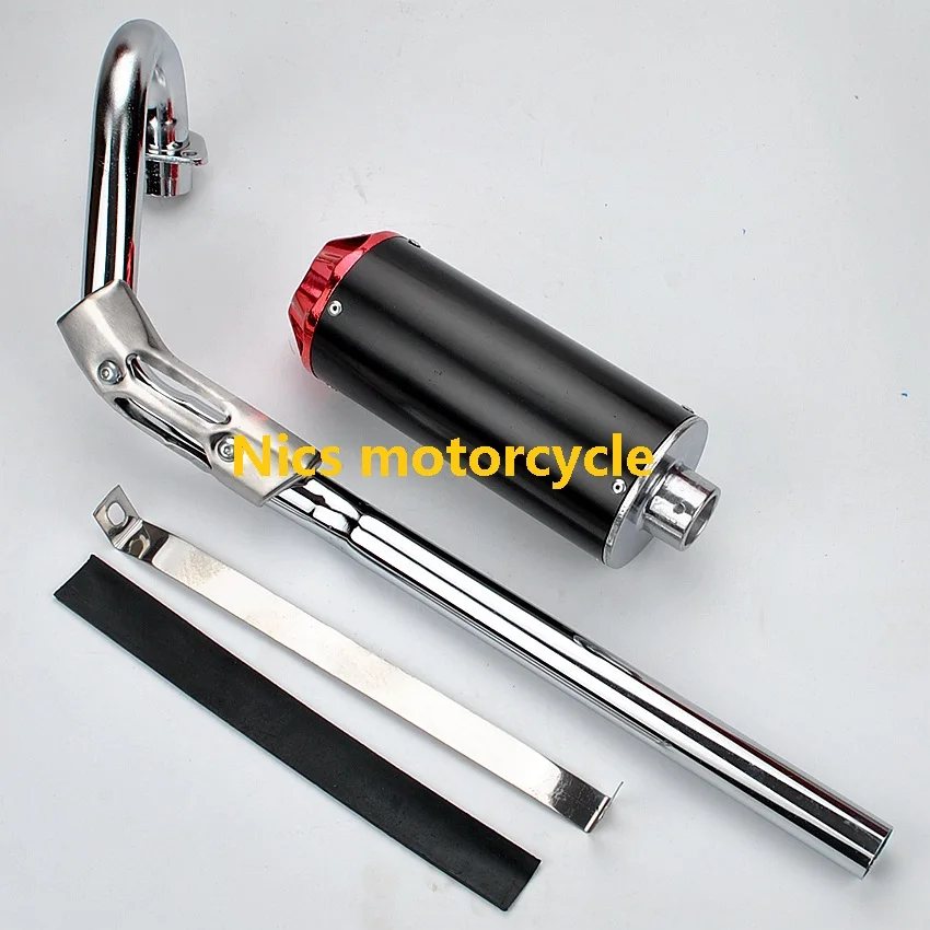 28 мм глушитель выхлопной трубы велосипеды CRF50 XR50 SDG SSR LiFan KLX Thumpsar TTR YCF 50-125cc