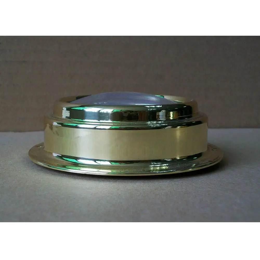 10 см латунный чехол анероидный барометр гигрометр термометр часы 4 шт. в