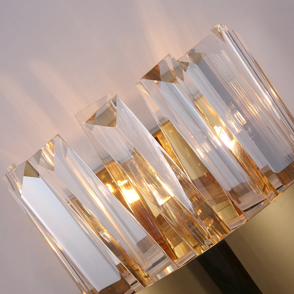 Современные светодиодсветодиодный хрустальные настенные светильники