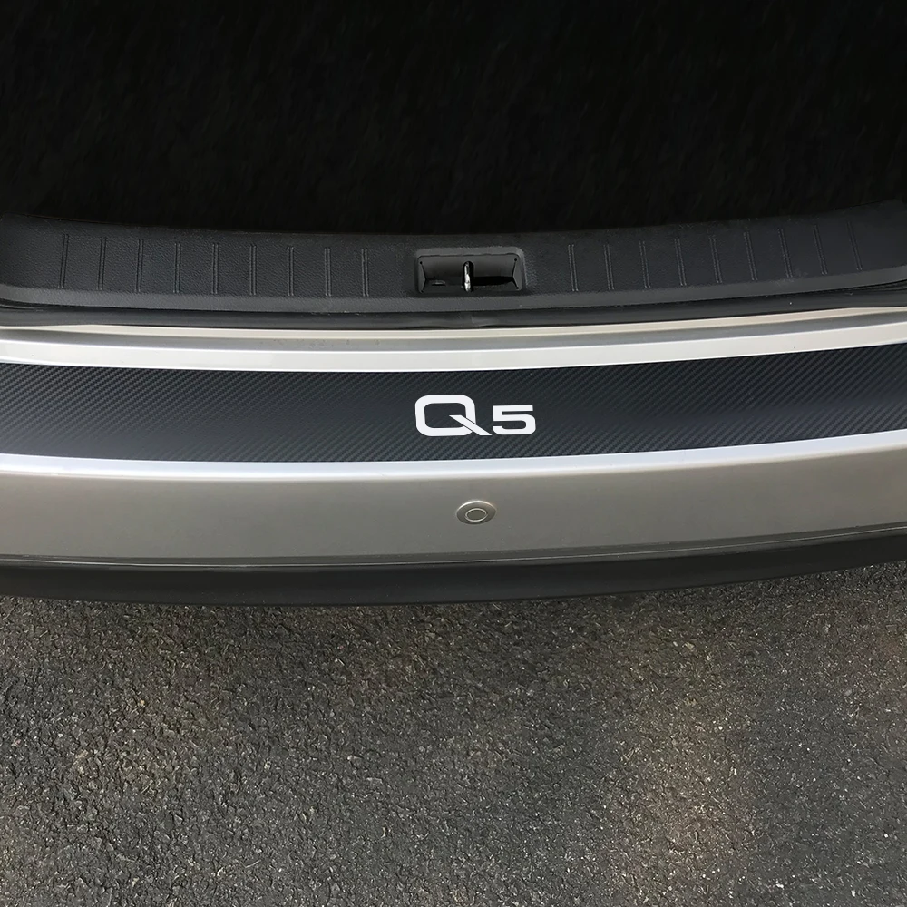 Автомобильные наклейки для Audi Q5 Автомобильный задний бампер нагрузка на