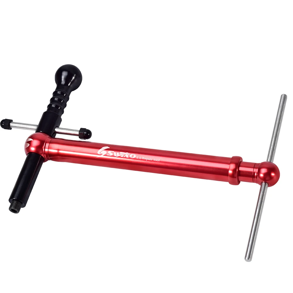 

360 Degree Rotating Adjustable MTB Bike Bicycle Rear Derailleur Hanger Alignment Gauge Measurement Tool Repair Tool