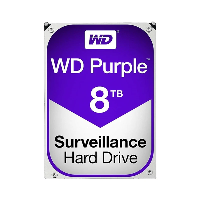 Диск Жесткий WD Purple 8 ТБ SATA 256 Мб 3 5 дюйма внутренний жесткий диск для камеры