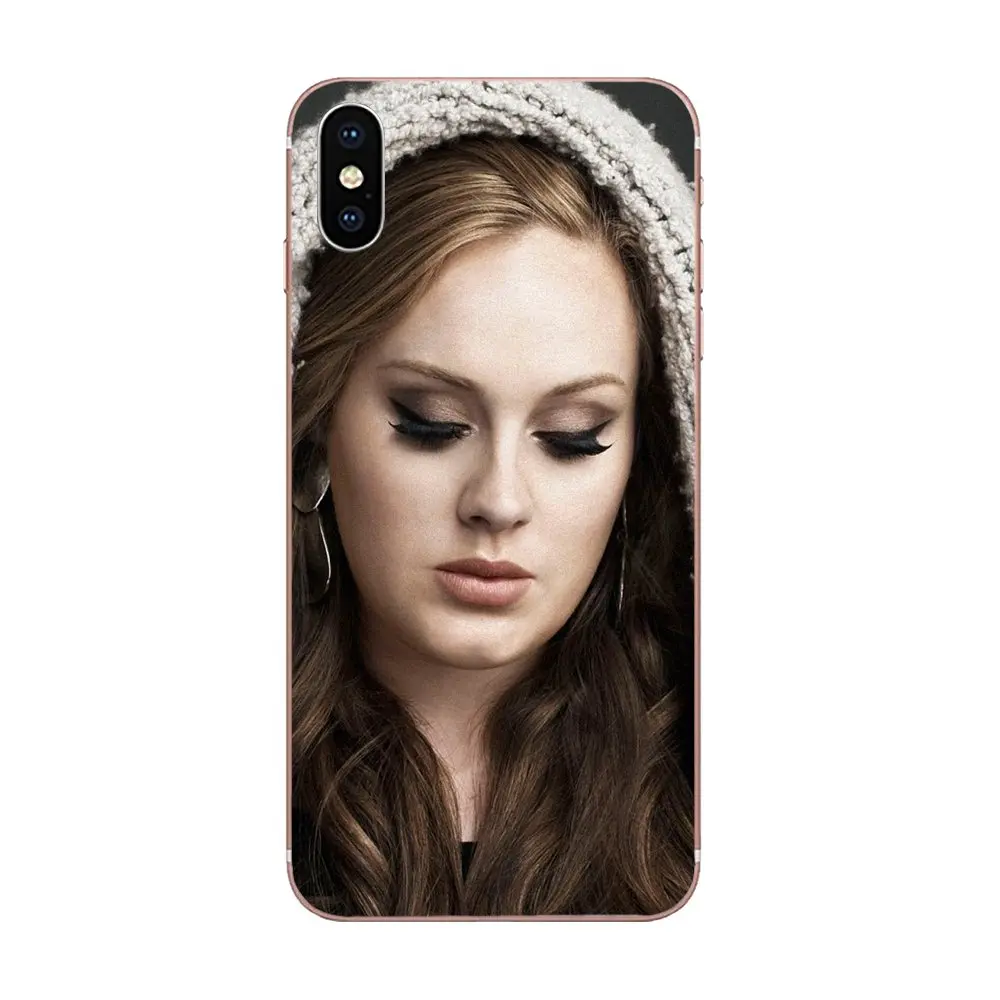 Мягкий ТПУ чехол для телефона Adele 21 Galaxy J1 J2 J3 J330 J4 J5 J6 J7 J730 J8 2015 2016 2017 2018 mini Pro |