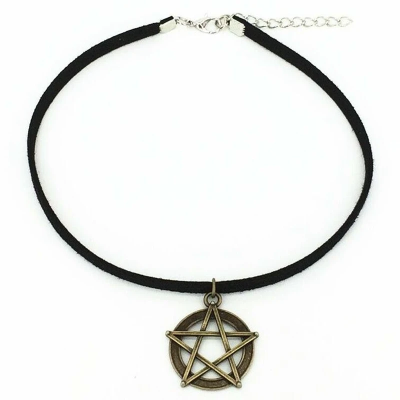 Женское ожерелье с подвеской пентаграммой|pendant jewelry|jewelry womenbullet necklace |