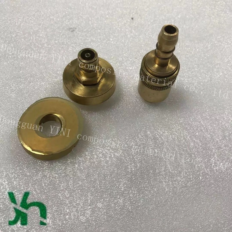 

Free delivery carbon fiber vacuum auxiliary material pure copper one-way seat quick female connector is suitable for 10mm pipe