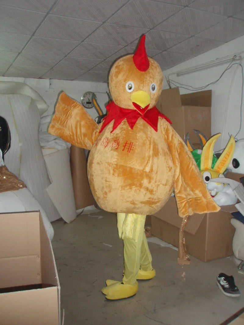 

Cock Chicken Mascot Costume Suits Cosplay Party Animal Fancy Dress Outfits Advertising Promotion Carnival Parade Halloween Xmas