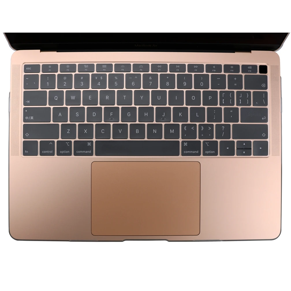 ТПУ Клавиатура чехол для Macbook Air 11 12 13 Pro 13 15 retina тонкая Сенсорная панель матовый прозрачный чехол