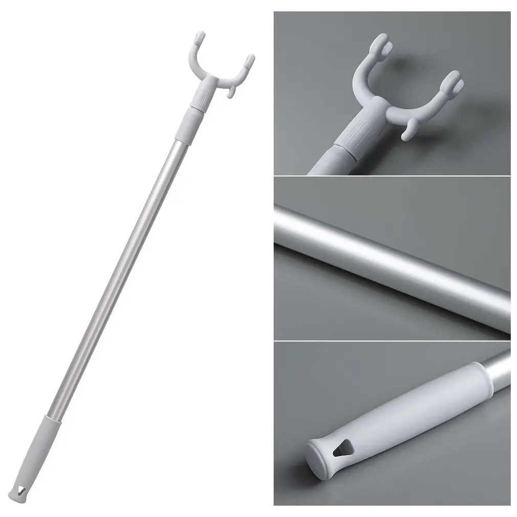 

Retractable Balcony Fork Pole Hangers Pole Clothes Pole Retractable Pole Space Saving Drying Clothes Pole Fork For Home2021