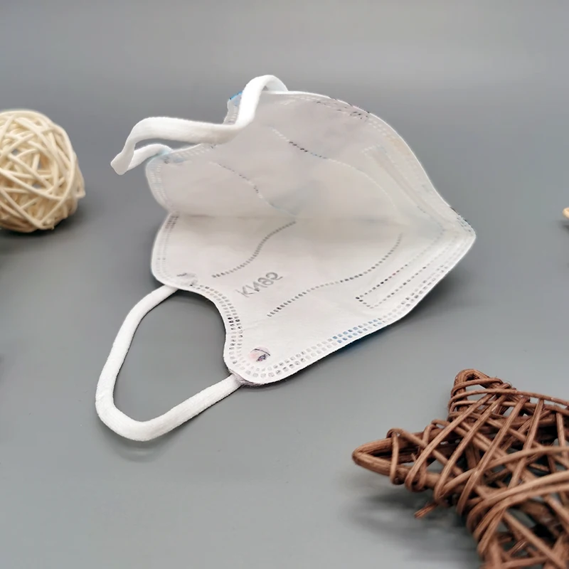 Детская маска детская Толстая 5-слойная противотуманная защитная FFP2 для рта