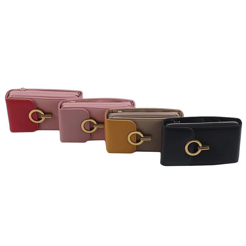 

New 2020 Brand Long Vintage Women Messenger Shoulder Straps Bag Card Holders Women Cell phone Pocket Handbag Ladies Phone Purse