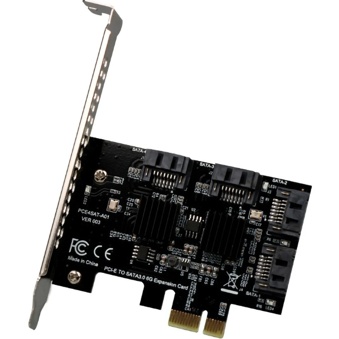 XT XINTE PCIE на SATA контроллер концентратора карты SATA3 PCI E/PCIE 3 Express 4 порт|Платы